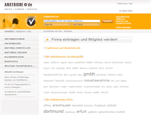 Tablet Screenshot of anstriche.de